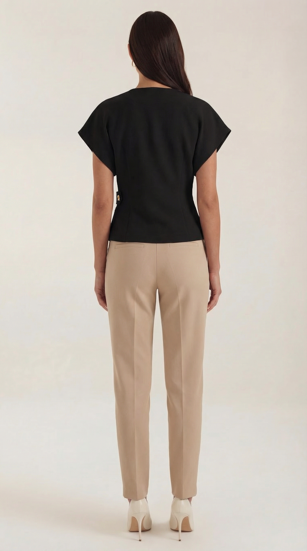 Amy Bluse mit V-Ausschnitt