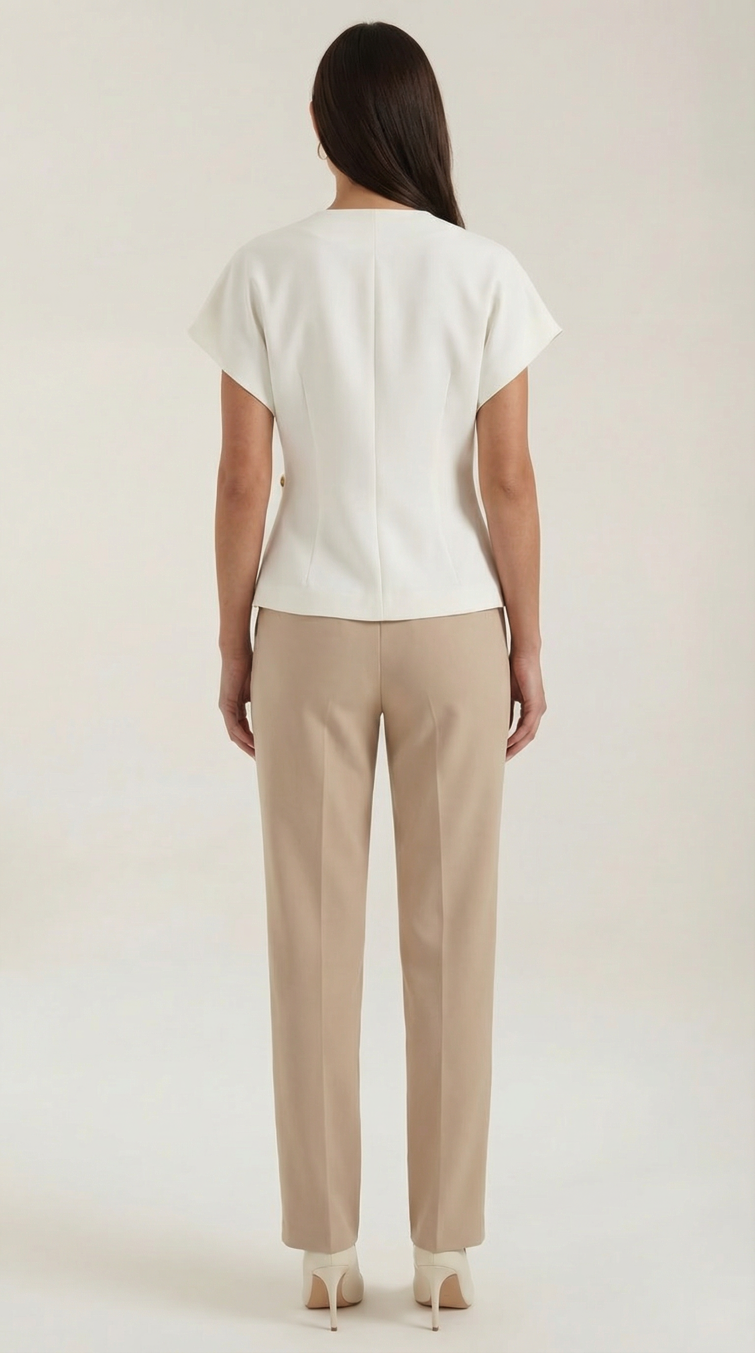 Amy Bluse mit V-Ausschnitt