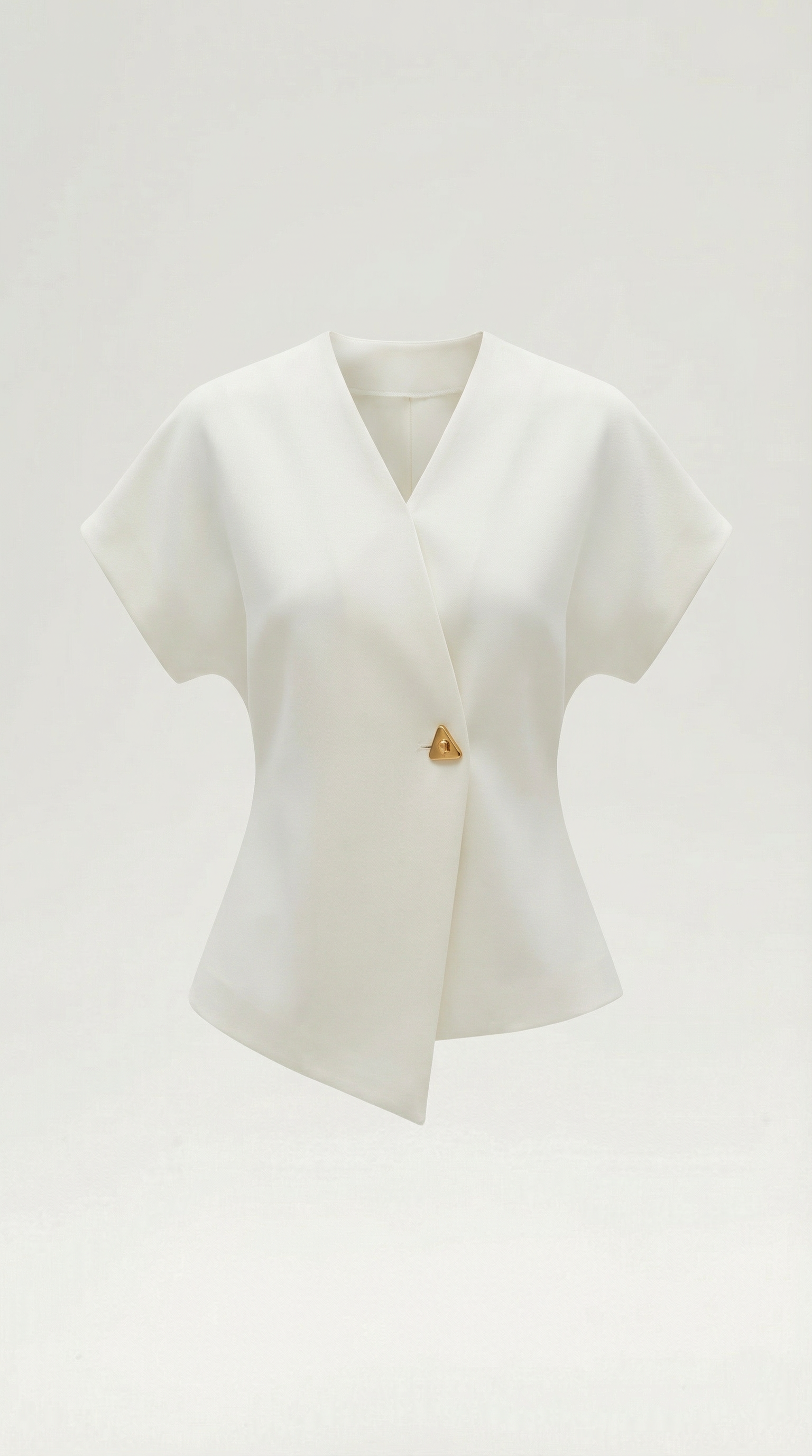 Amy Bluse mit V-Ausschnitt