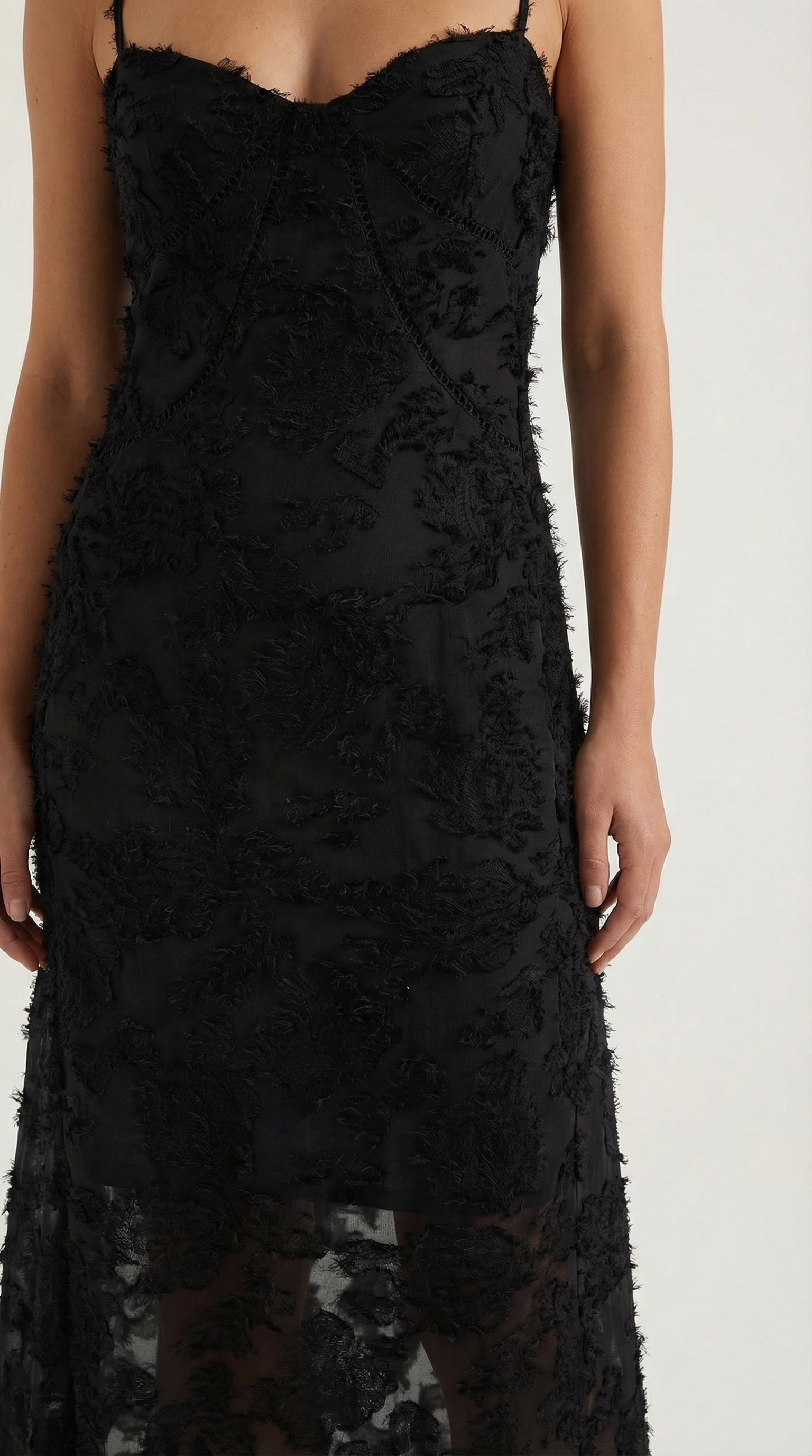 Arabelle Spitzen-Maxikleid